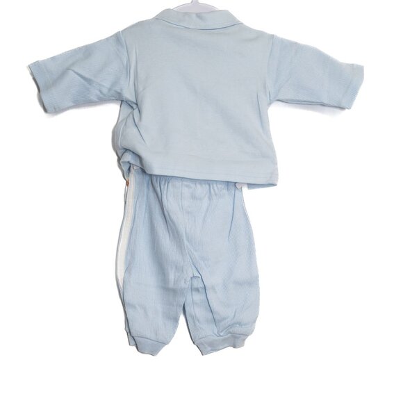 Teddy Boom Size 0/3M Baby Boys 3-Piece Outfit With Lil Champ Bear Embroidery - Picture 5 of 8